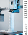 Modern additive manufacturing printhead during calibration proces 143324811