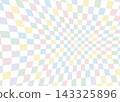 Colorful checkered background 143325896