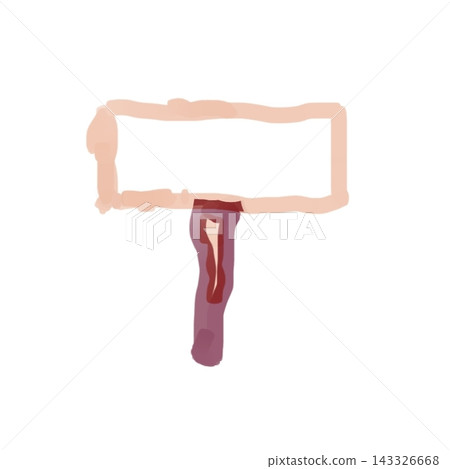 Hand-drawn, horizontally rectangular illustration Hand-drawn, horizontally rectangular illustration 143326668