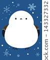 Long-tailed tit frame (vertical) 143327332