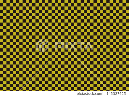 Ichimatsu pattern, gold and black Ichimatsu pattern, gold and black 143327625