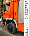Historic Berliner Feuerwehr fire truck at Classic Days Berlin 143327717