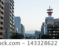 Evening view of Hiratsuka Station North Exit Street 143328622
