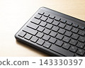 Computer keyboard placed on the desk 143330397