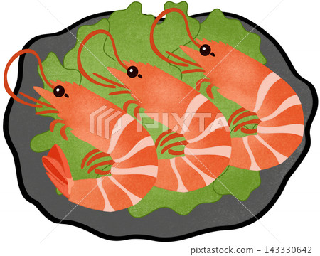 orange shrimps with vegetable orange shrimps with vegetable 143330642