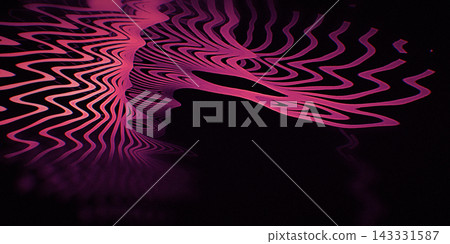 Crimson fractal tunnel with liquid ink depth Crimson fractal tunnel with liquid ink depth 143331587