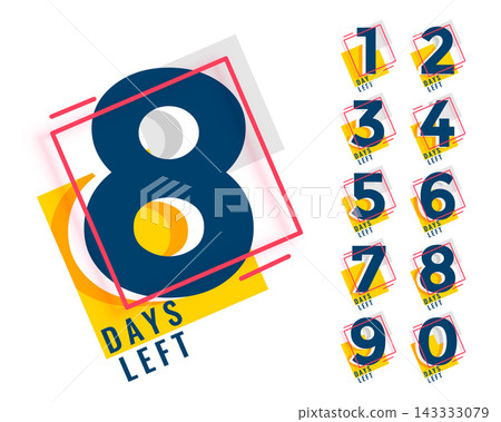 number of days left counter in memphis style number of days left counter in memphis style 143333079