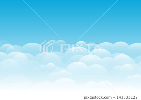 blue sky with clouds background elegant design 143333122