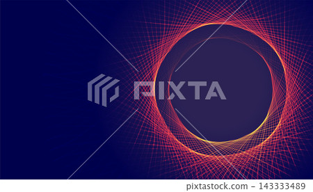 abstract circular lines frame background with text space abstract circular lines frame background with text space 143333489