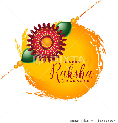 happy raksha bandhan indian festival card design happy raksha bandhan indian festival card design 143333507