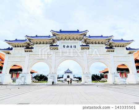 Chiang Kai-shek Memorial Hall, a historical building in Taipei. Chiang Kai-shek Memorial Hall, a historical building in Taipei. 143335501
