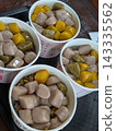 Taro balls, a specialty sweet from Jiufen. 143335562