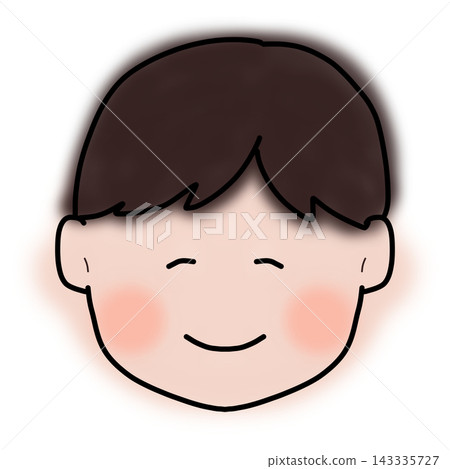 Hand-drawn family illustration: Dad - heartwarming Hand-drawn family illustration: Dad - heartwarming 143335727