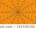 Halloween spiderweb background 143336182