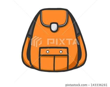 Simple backpack illustration Simple backpack illustration 143336281