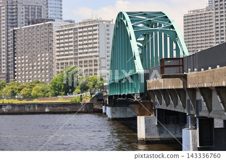 東京都中央區晴海橋公園長廊 - 舊晴海鐵路橋 東京都中央區晴海橋公園長廊 - 舊晴海鐵路橋 143336760