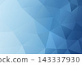 Modern blue polygon background 143337930