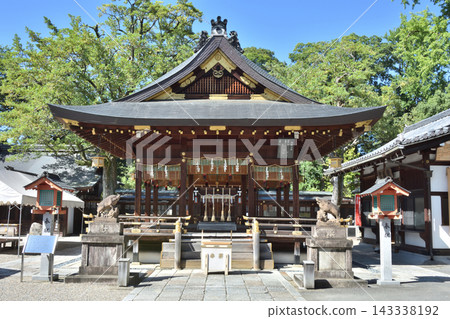 護王神社的拜殿 護王神社的拜殿 143338192