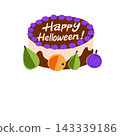 Halloween cake 143339186