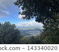View from the top of the mountain and a rainbow 143340020