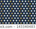 Retro diamond pattern seamless background 143340483