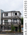 A nostalgic, old, and beautiful building on Gofuku Street in Saidaiji, Okayama City, Okayama Prefecture, Japan. 143340593