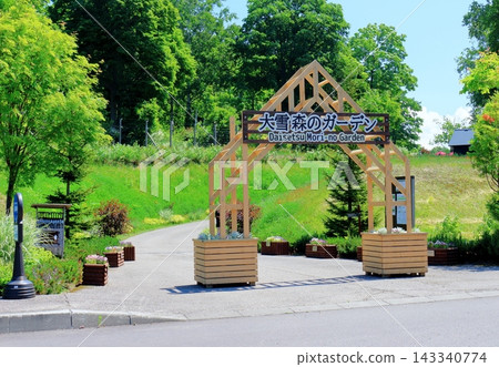 北海道之旅：六月的大雪森林花園；春季的大雪森林花園 143340774