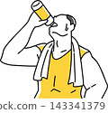 Sports drinks for athletes 143341379