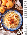 dan dan cold noodles with sesame sauce 143341706