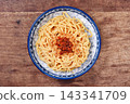 dan dan cold noodles with sesame sauce 143341709