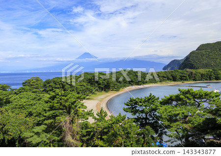 從戶田灣眺望富士山 從戶田灣眺望富士山 143343877