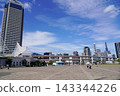 Kobe, Hotel Okura and the cityscape towards Motomachi Meriken Road (late summer) 143344226