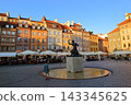 [Poland] [Warsaw] Warsaw Historic Centre, Warsaw Old Town Market Square, Warsaw Mermaid Statue 143345625