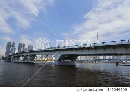 豐洲大橋景色 豐洲大橋景色 143346599