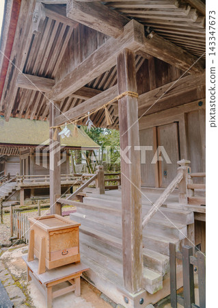 Beautiful scenery of Izumo Taisha Shrine in Shimane Prefecture Beautiful scenery of Izumo Taisha Shrine in Shimane Prefecture 143347673