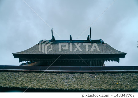 島根縣出雲大社的優美景色 島根縣出雲大社的優美景色 143347702