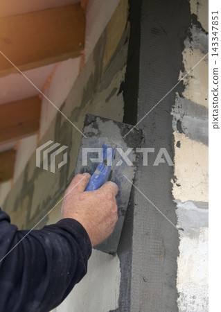 Corner bead with mesh Corner bead with mesh 143347851