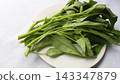 Fresh water spinach 143347879