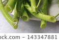 Fresh water spinach 143347881