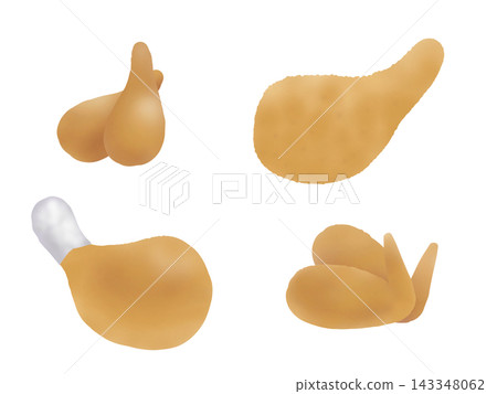 Four types of chicken dishes Four types of chicken dishes 143348062