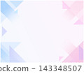 Abstract background with pastel geometric patterns in blue and pink. 143348507