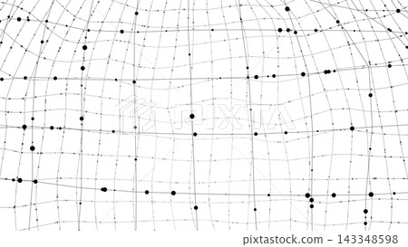 Geometric Wireframe Sphere Detail with Connected Points Geometric Wireframe Sphere Detail with Connected Points 143348598
