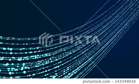 Abstract Technology Background with Digital Data Flow Network and Futuristic Light Connections Abstract Technology Background with Digital Data Flow Network and Futuristic Light Connections 143349038