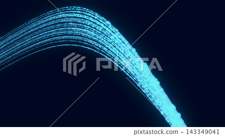 Abstract Technology Background with Digital Data Flow Network and Futuristic Light Connections Abstract Technology Background with Digital Data Flow Network and Futuristic Light Connections 143349041