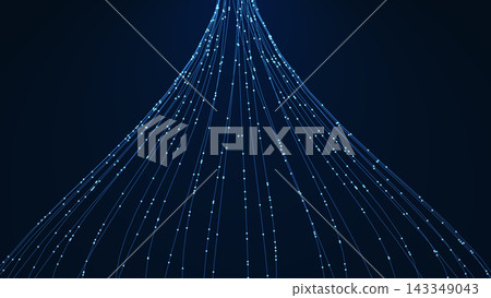 Abstract Technology Background with Digital Data Flow Network and Futuristic Light Connections Abstract Technology Background with Digital Data Flow Network and Futuristic Light Connections 143349043