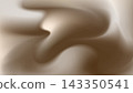 Abstract flowing brown gradient with smooth organic curves and warm sculptural tones, suitable backdrop for packaging, web, and print design branding concepts 143350541