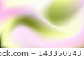 Soft abstract pastel gradient background with flowing curved green and pink wave ribbons blending into creamy ivory, calming design backdrop for wellness branding 143350543