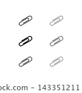 Clip icon 143351211