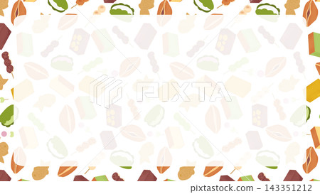 Japanese confectionery frame Japanese confectionery frame 143351212