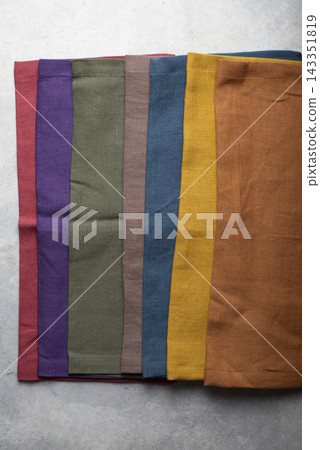 seven rectangular washed pure linen napkins seven rectangular washed pure linen napkins 143351819